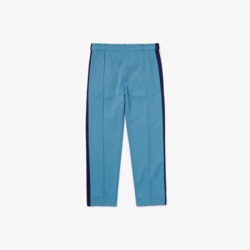 Lacoste Contrast Bands Lightweight Jogging Pants - Kalhoty Dětské Blankyt / Tmavě Blankyt Blankyt /